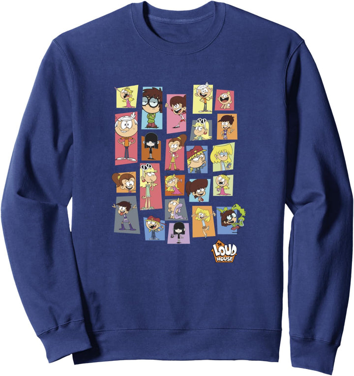 The Loud House Colorful Panels Logo Sweatshirt