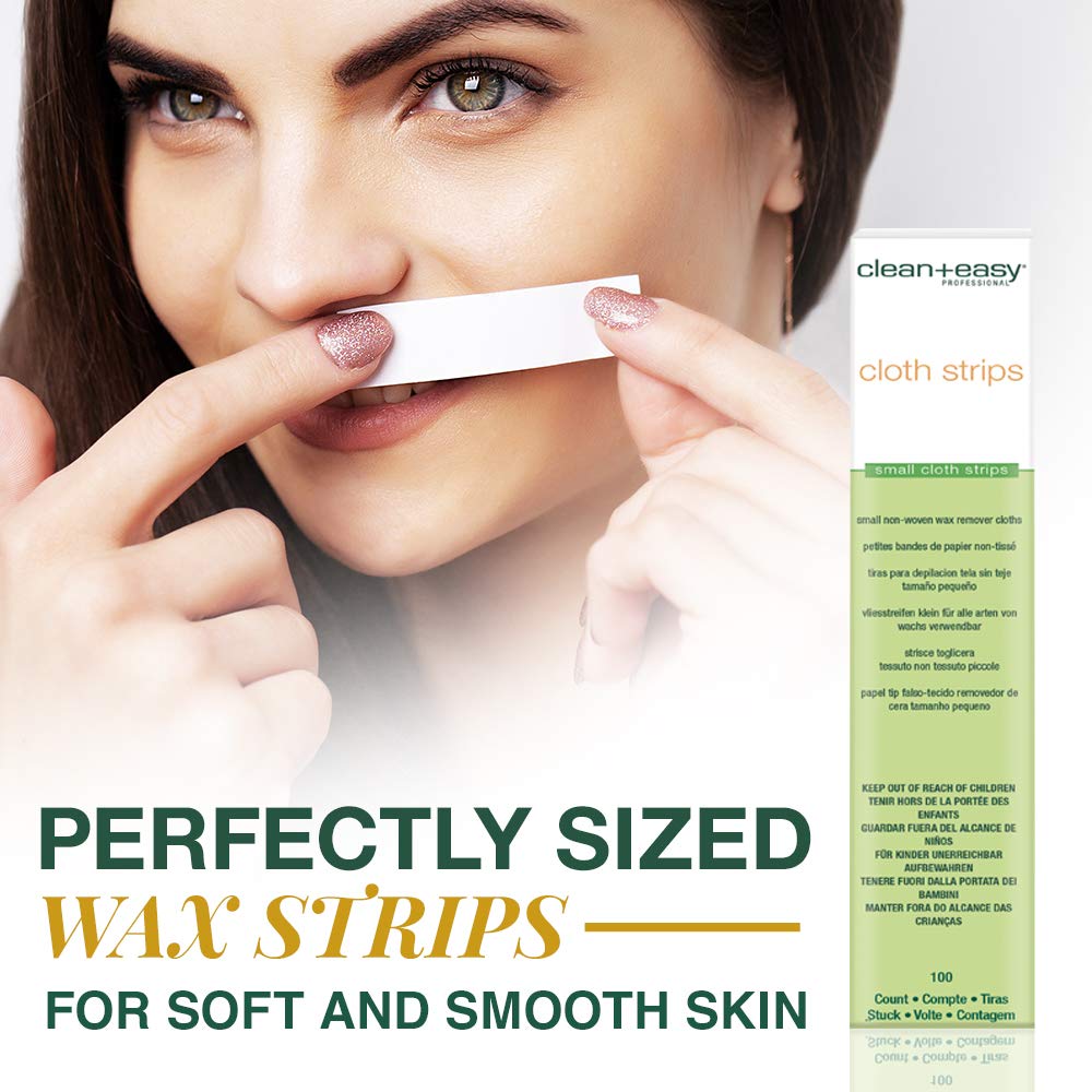 Clean+Easy Wax Remover Cloths (100) - Small