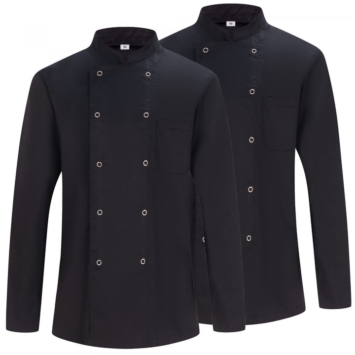 MISEMIYA - Pack 2 Einheiten -Herren Kochjacke - Herren Kochjacke - Hospitality Uniform - Ref.842, Ko