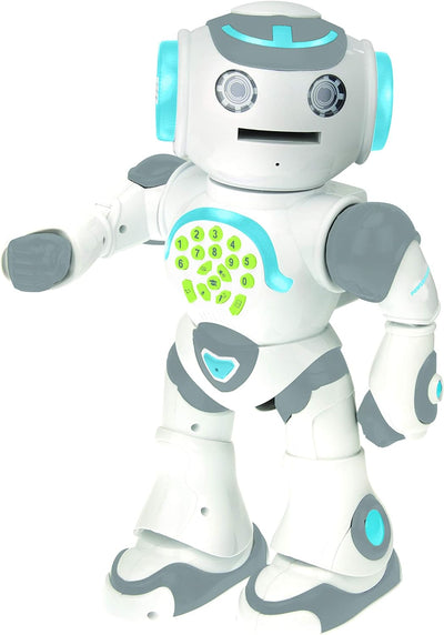 Lexibook Powerman Max, Fernbedienung Gehen Sprechender Spielzeugroboter, STEM Programmierbare, Tänze