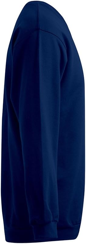 Premium V-Ausschnitt Sweatshirt Herren, Marineblau, L