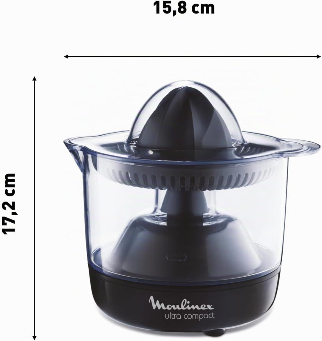 Moulinex PC1208 Elektrischer Entsafter Ultra Compact | 450ml Volumen | Orangenpresse & Zitruspresse