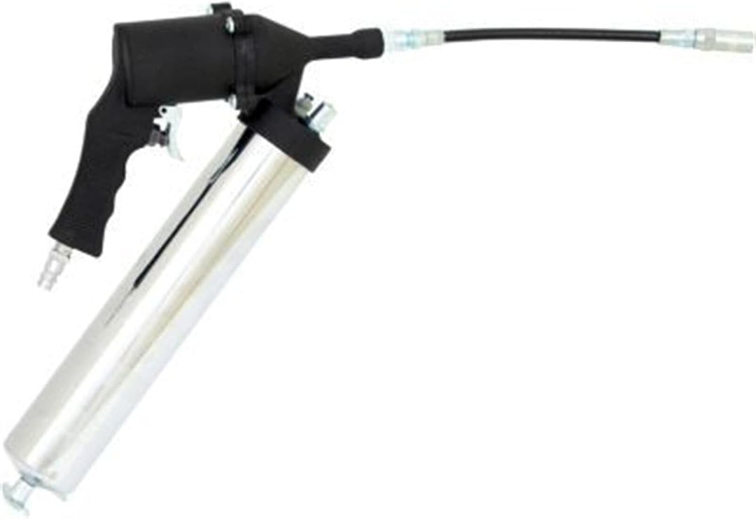 KS Tools 515.3900 Druckluft-Fettpresse mit flexiblem Schlauch und Düse