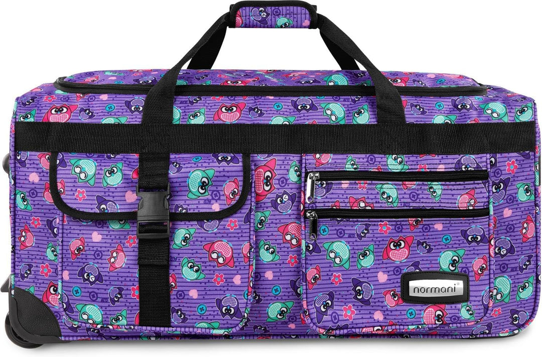 normani Stabile Reisetasche Trolley Big Size XL 80-150 Liter mit 2 Rollen –Robust und wasserabweisen