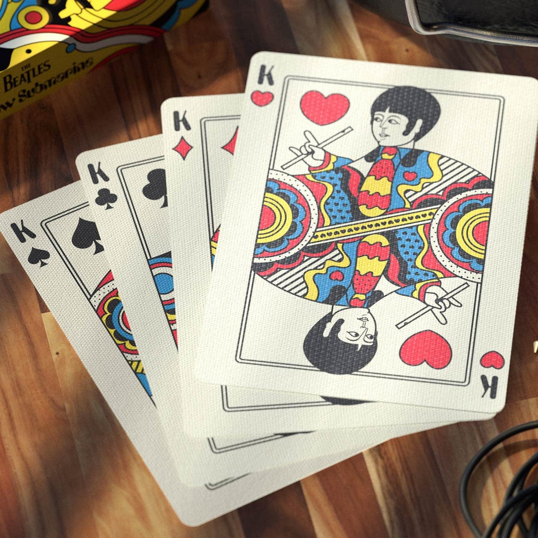 The Beatles Playing Cards Yellow Submarine