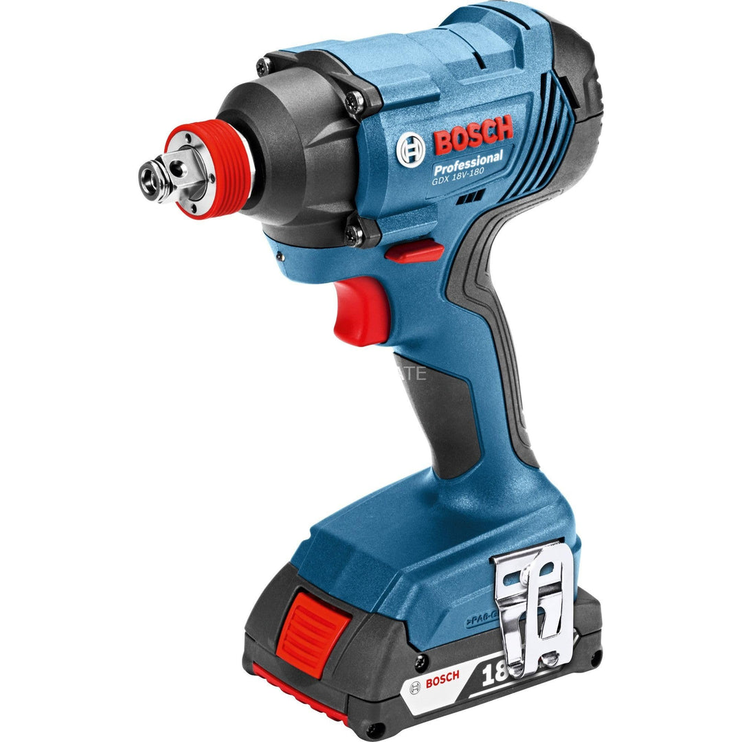 Bosch Professional Akku Drehschlagschrauber GDX 18V–200 C (mit Akku, 18 Volt, Drehmoment: 200 Nm, in