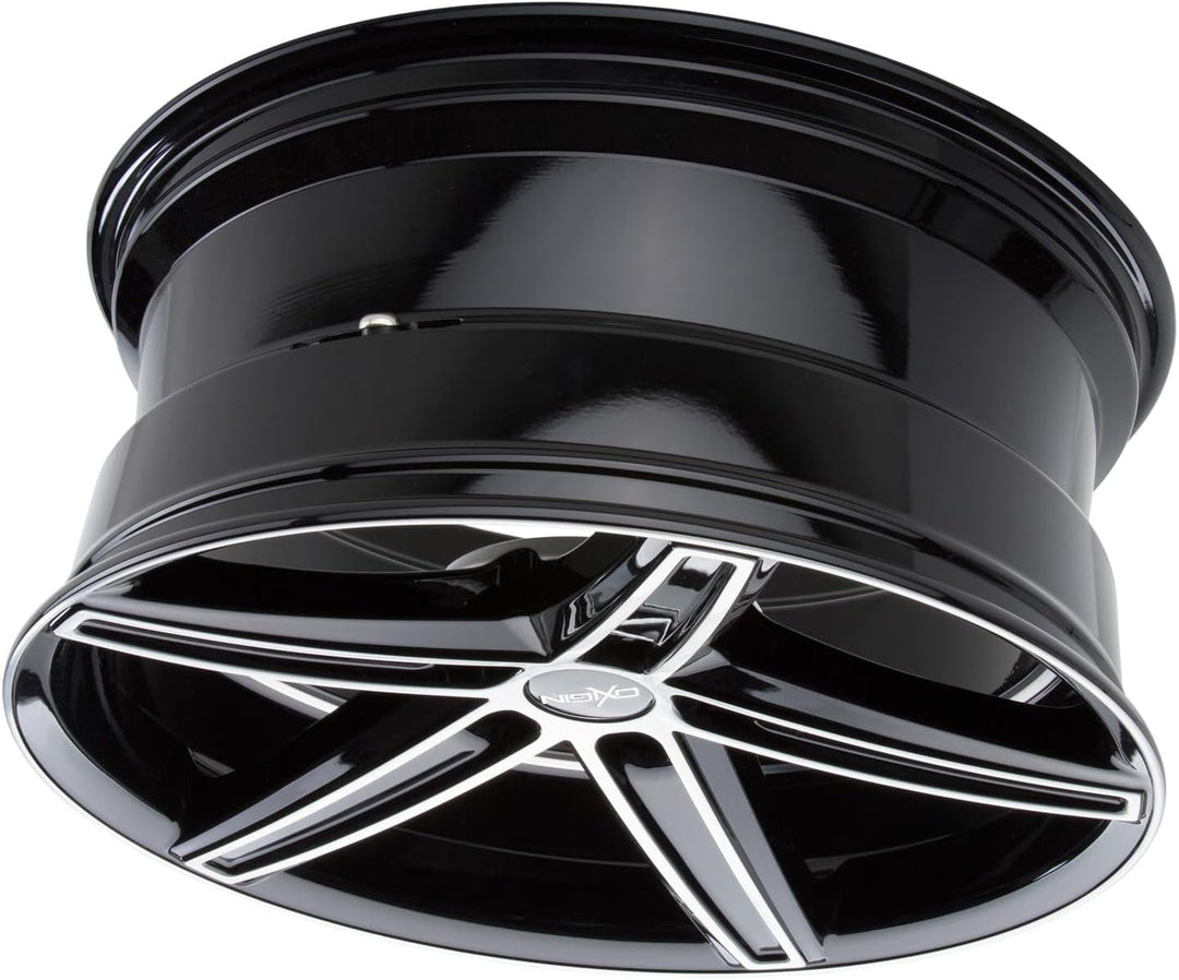 OXIGIN 18 Concave black full polish 8,5x19 ET35 5.00x112.00 Hub Bore 66.60 mm - Alu felgen