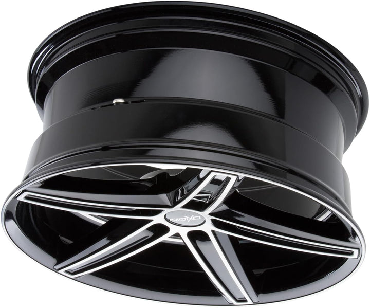 OXIGIN 18 Concave black full polish 8,5x19 ET35 5.00x112.00 Hub Bore 66.60 mm - Alu felgen