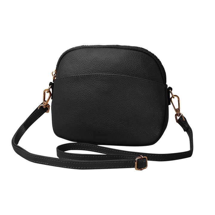 FANDARE Superleicht Schultertasche Echtleder Umhängetasche Damen für Arbeitstasche Reise Freizeit Sc