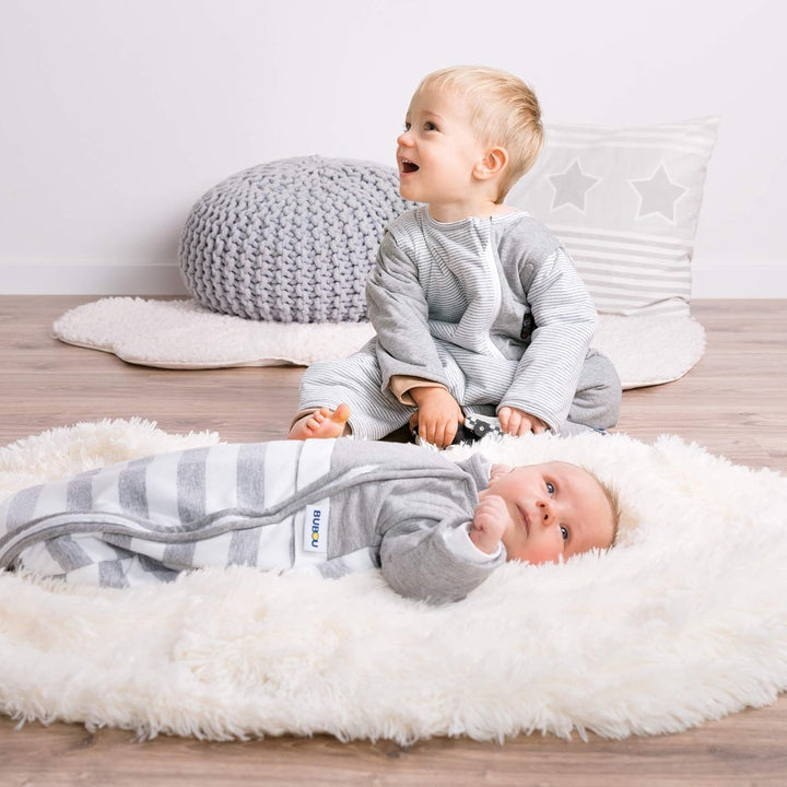 Gesslein Bubou Temperaturregulierender Ganzjahreschlafsack/Schlafsack für Babys/Kinder, Grösse 90, g