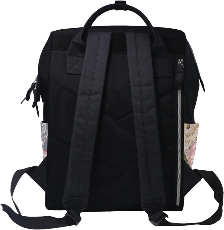 Blume Malen Wickeltasche Reiserucksack Grosse Kapazität Schulter Mom Taschen für Reisen im Freien