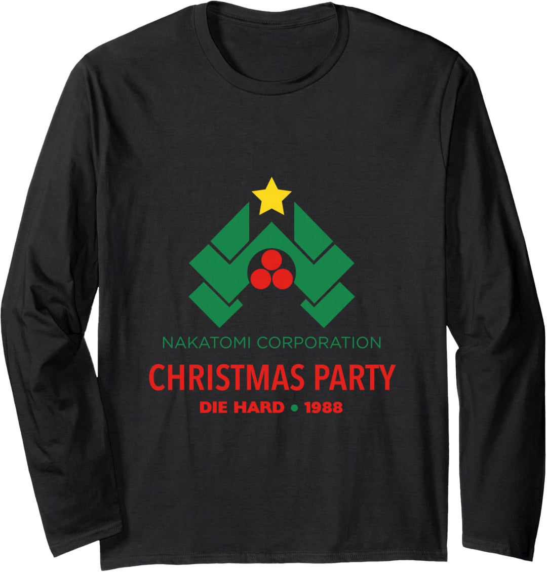 Die Hard Nakatomi Corporation Christmas Party 1988 Langarmshirt