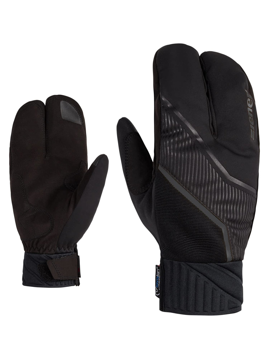 Ziener Herren Uzomios Langlauf/Nordic/Crosscountry-Handschuhe | extra warm, Wolle, Lobster 7.5 Schwa