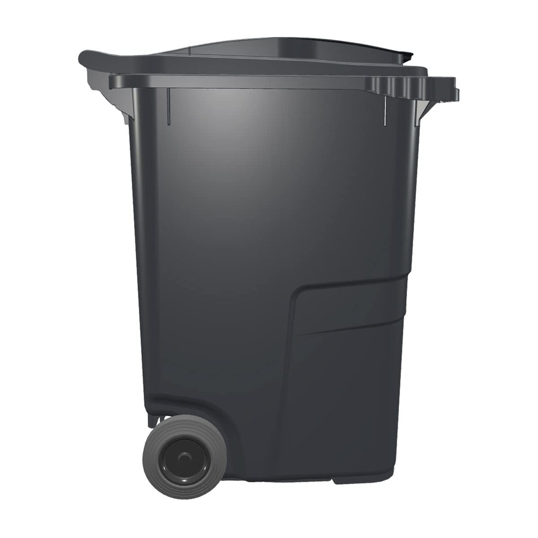 plasteo Sulo CITYBAC CLASSIC Mülltonne 360L Grau, DIN-Konform, Langlebig Grau Grau, Grau Grau