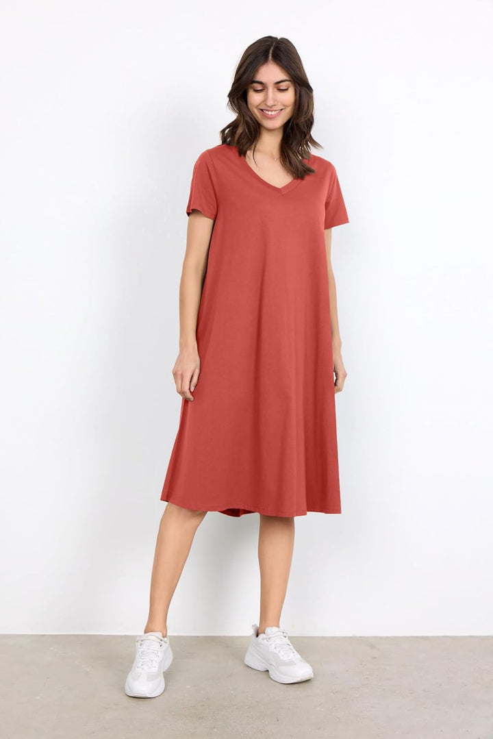 SOYACONCEPT Damen SC-Derby 20 Kleid XL Rot, XL Rot