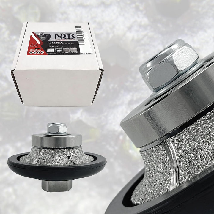 NBB Diamant-Profilscheibe Diamantfräser Fräsbohrer Trennreibahle Profilierungs-Bit für Porzellan Fli