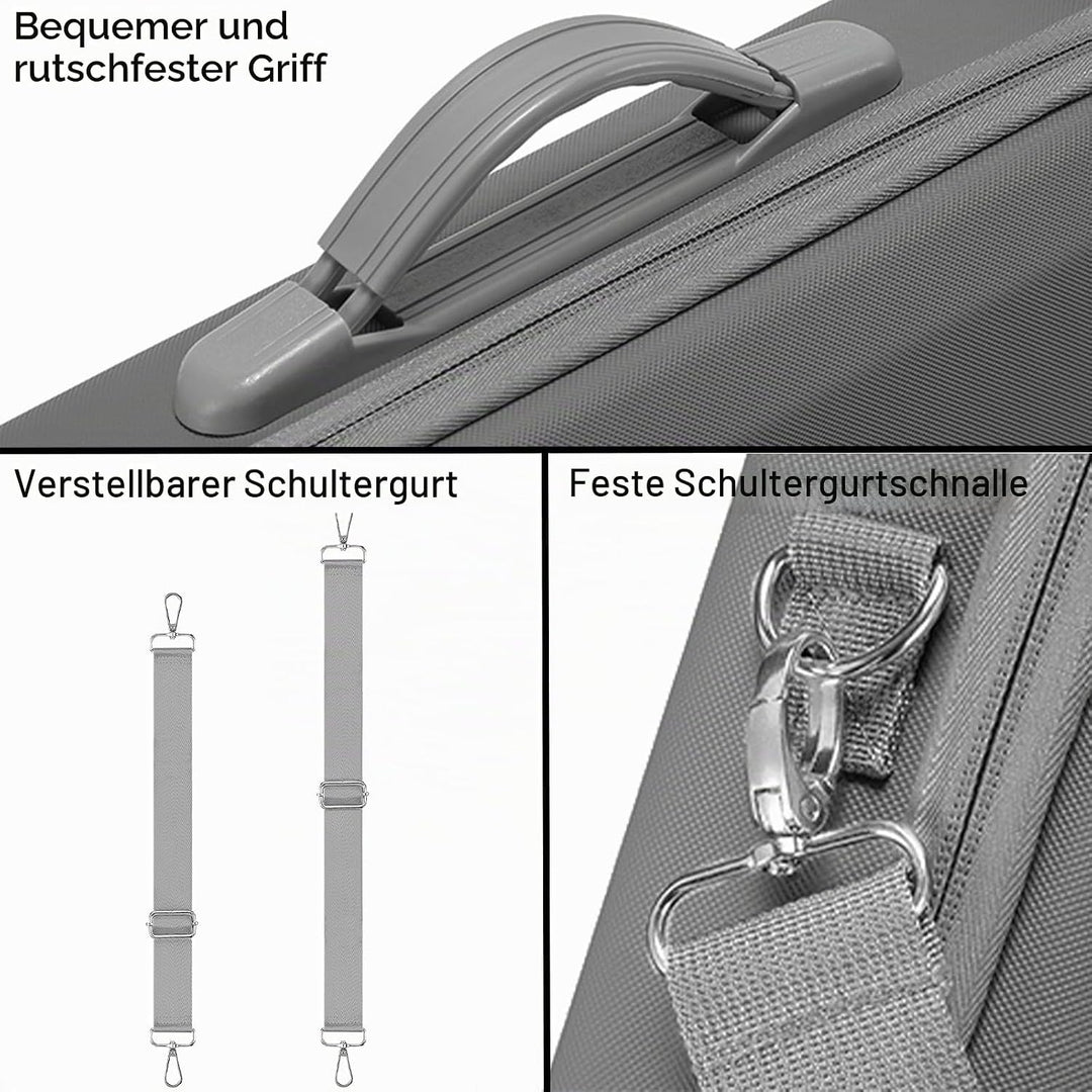 Mini 5 Pro/Lito 1 Tasche - Tragetasche tragbare Handtasche Koffer Case wasserdichte PU Aufbewahrungs