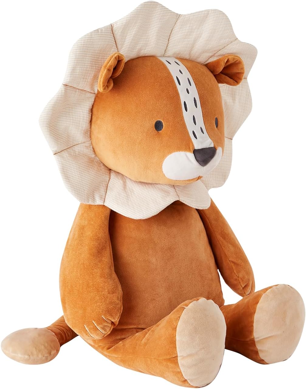 Noukie's - Plüsch für Kinder - Kleines Kuscheltier Babou - Schmusetuch Bio-Baumwolle - Grösse für Ki