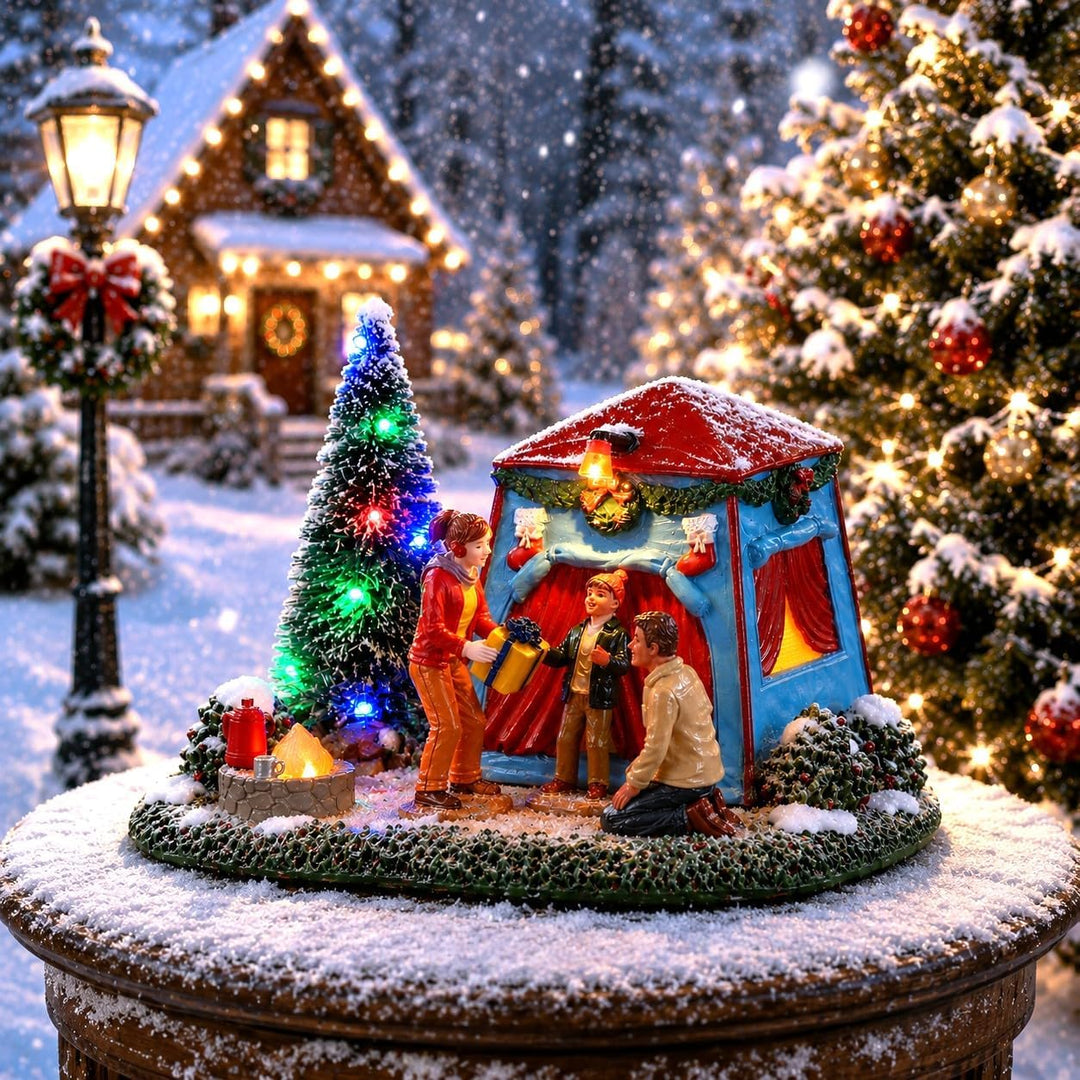 Lemax 14840 Christmas Village Accessory: The Festive Outdoors