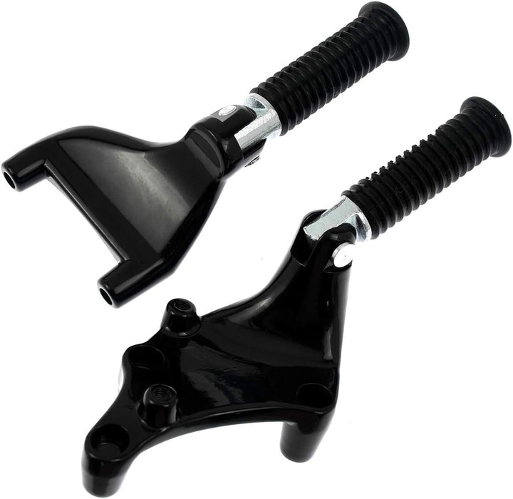HCmotorku Motorrad Hintere Beifahrerfussrasten Pedalhalterung Kit Fit Für Harley Sportster XL 883 12