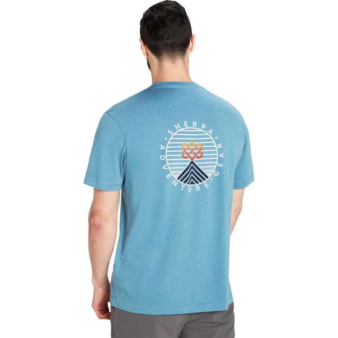 Sherpa Adventure Gear Summit Tee Men S Slate Blue, S Slate Blue