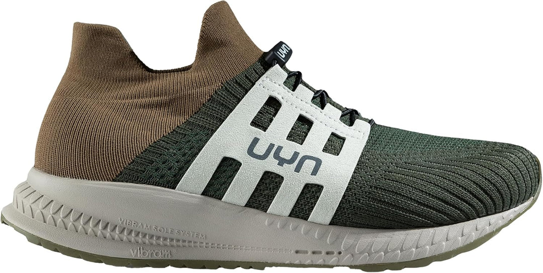UYN Herren Nature Tune Vibram Sneaker 39 EU Militär Braun, 39 EU Militär Braun