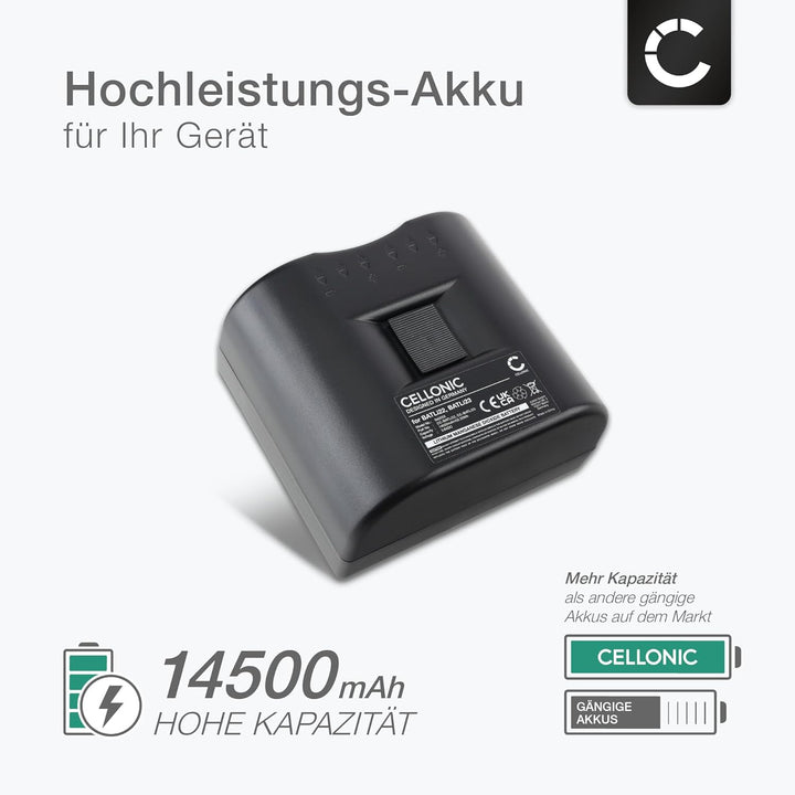 CELLONIC, Akku für Haustechnik, kompatibel mit DAITEM BATLi22, BATLi23, MPU01X, 422-21X (3.6V, 14500