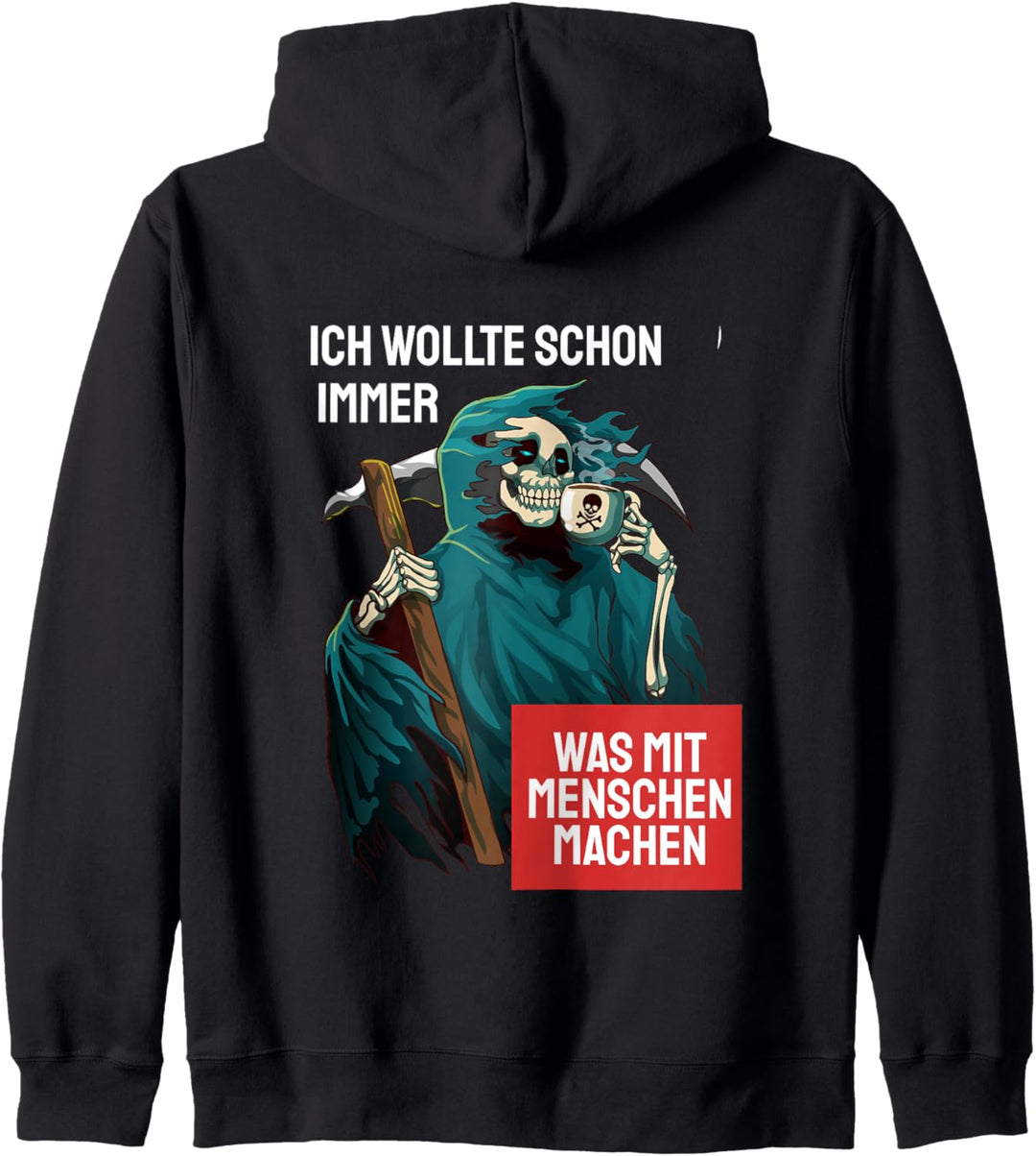 Ich wollte schon immer was mit Menschen machen Kapuzenjacke