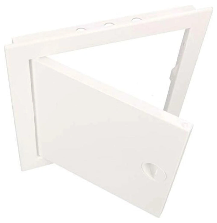 KOTARBAU Revisionstür 40 x 50 cm Alle Grössen Kunstoff ABS Inspektionstür Weiss Wartungsklappe Schna
