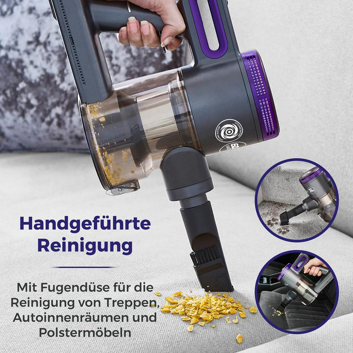 Tower T513005 Pro XEC20 3-in-1 Staubsauger mit Kabel, Zyklon-Saugkraft, Integriertem HEPA-13- Filter