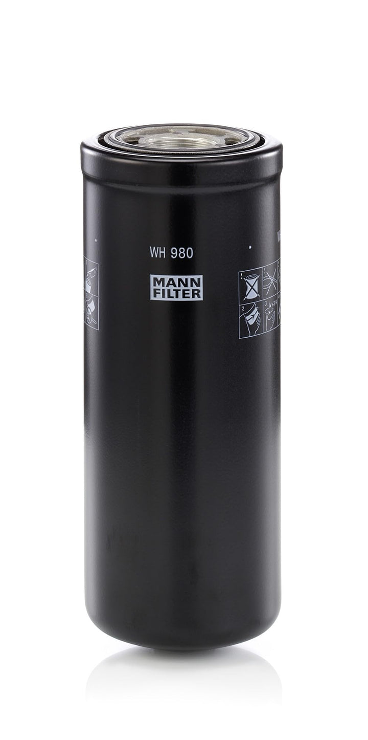 MANN-FILTER WH 980 Hydraulikfilter – Für Industrie, Land- und Baumaschinen