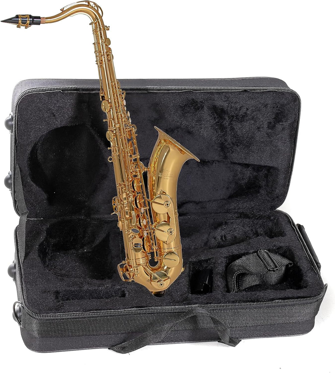 Roy Benson Bb-Tenor Saxophon MOD.TS-202 Messing Korpus lack., inkl. leichtem Rechtecketui, TS-202