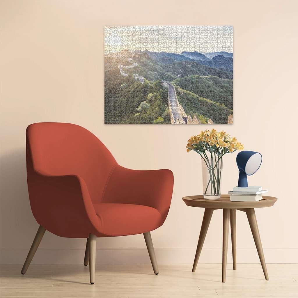 Ravensburger Puzzle 17114 - Chinesische Mauer im Sonnenlicht - 2000 Teile Puzzle für Kinder und Erwa