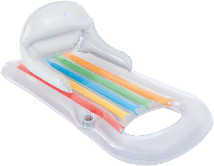 Bestway Designer Lounge) grau Luftbett Strand Pool Hellgrau Einheitsgrösse