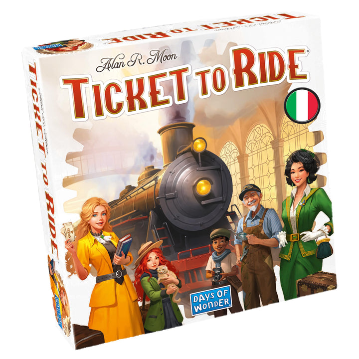 Asmodee – Ticket to Ride: Nordamerika (Neue Version) – Brettspiel