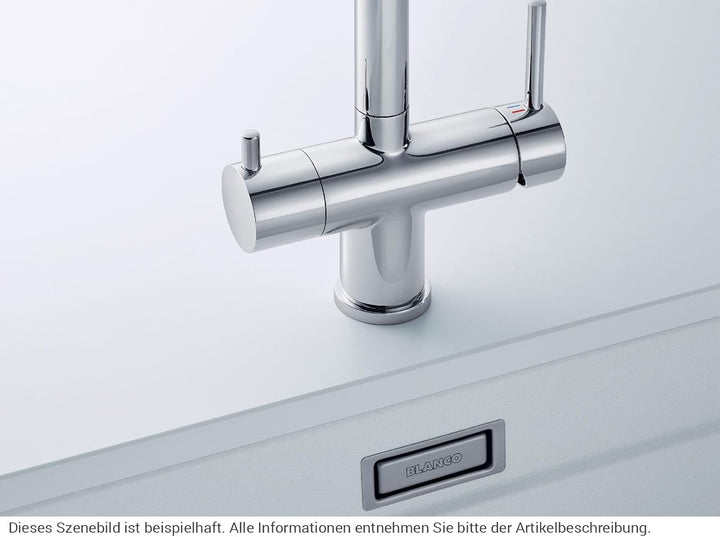 Blanco Fontas-S II alumetallic 525201 Alumetallic Schlauchbrause Ohne Filter, Alumetallic Schlauchbr