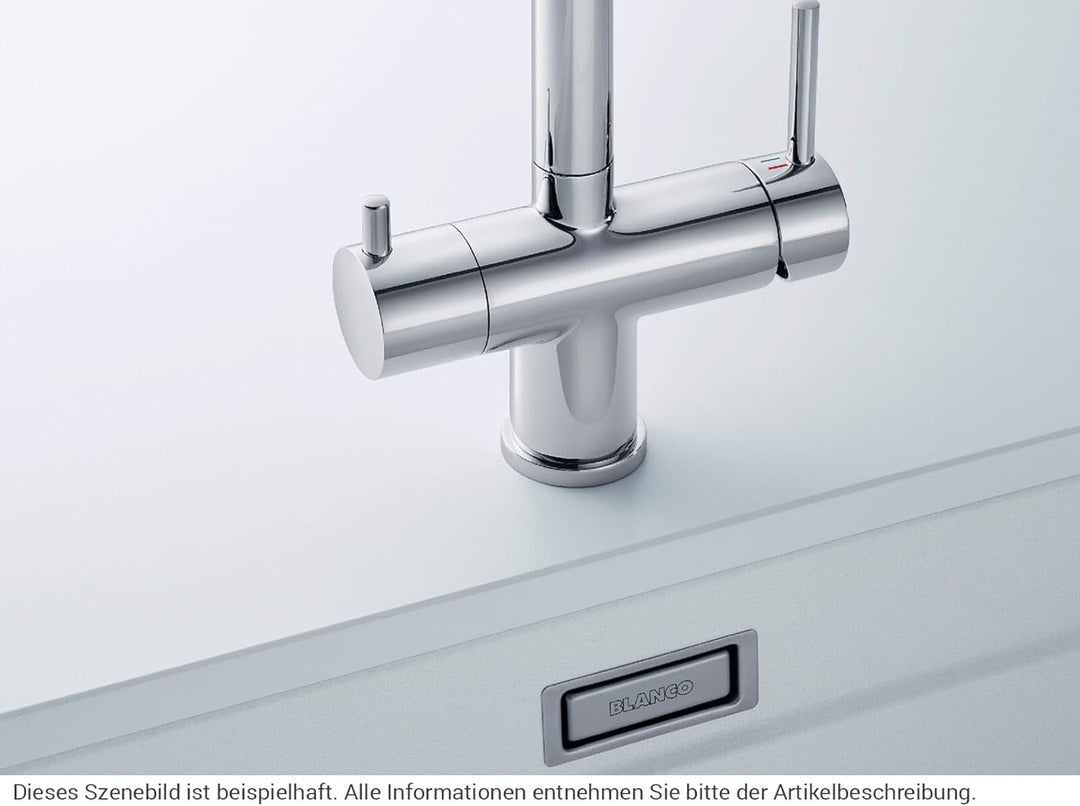 BLANCO FONTAS-S II Filter | Küchenarmatur in felsgrau | Hochdruck | Mit herausziehbarem Schlauch | R