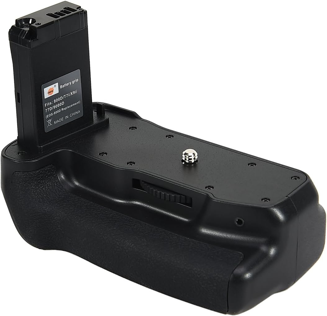 DSTE EOS-800D Vertikaler Batteriegriff Kompatibel für Canon EOS 800D T7i X9i 77D 9000D