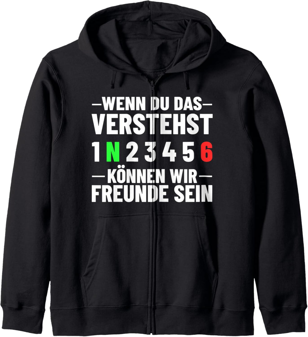 Motorradfahrer Biker Freunde Motorrad Gänge 1N23456 Kapuzenjacke