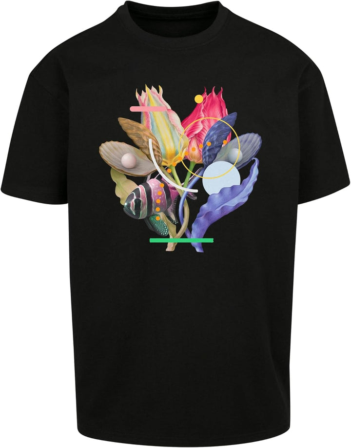 Mister Tee Herren Coral Oversize Tee, Männer T-Shirt, erhältlich in vielen verschiedenen Farben, Grö