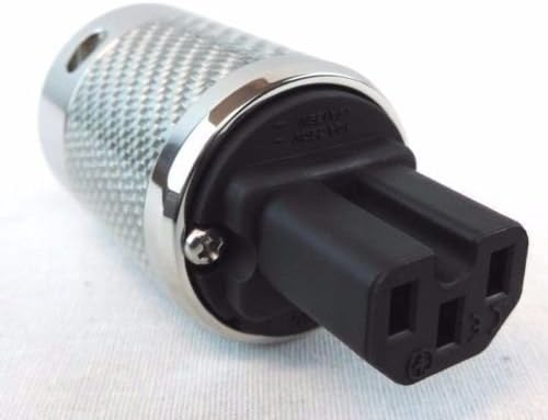 Furutech FI-50 (R) NCF Piezo-Keramik-IEC-Stecker.