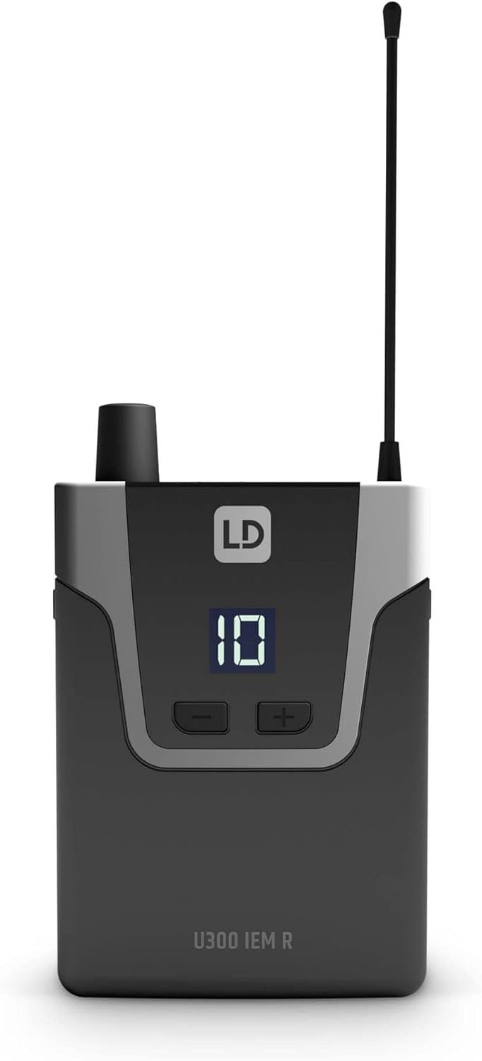LD Systems U308 IEM - In-Ear Monitoring-System - 863-865 MHz + 823-832 MHz, In-Ear Monitoring-System