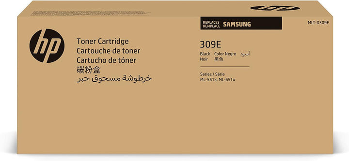 HP MLT-D309E (SV090A) Original Toner Schwarz (Hohe Reichweite, Kompatibel mit: ML-5510N, 5510ND, 651