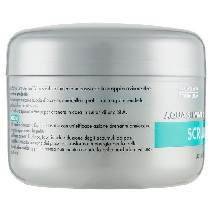 Kelemata Aqua Slimmer Scrub Entwässerung und Modellierung, Grün - 550 g