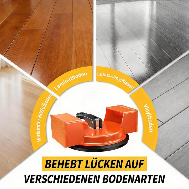 Bodenspalt-Reparaturwerkzeug, Laminat-Verlegewerkzeug, Verbesserter Saugnapf &amp; 3 Klebepads für Lamin