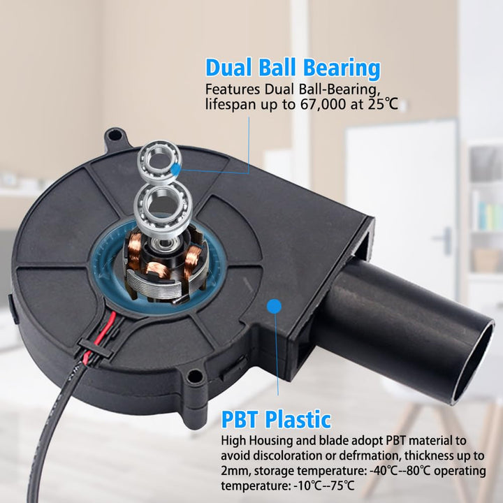 Radiallüfter 12V,220V Kühlung Lüfter mit controller für Haushaltsgeräte,Gebläse Lüfter für Belüftung