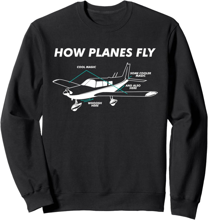 Flugzeugmechaniker I Pilot I Lustiges Luftfahrtingenieur Sweatshirt