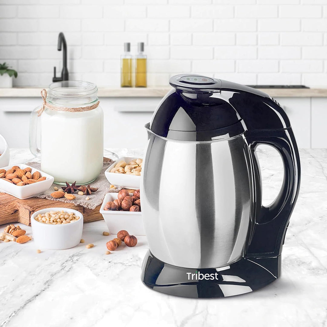 Tribest Applicance SoyaBella - Soya Milk Maker - Chrome, 200 g Schwarz, Schwarz
