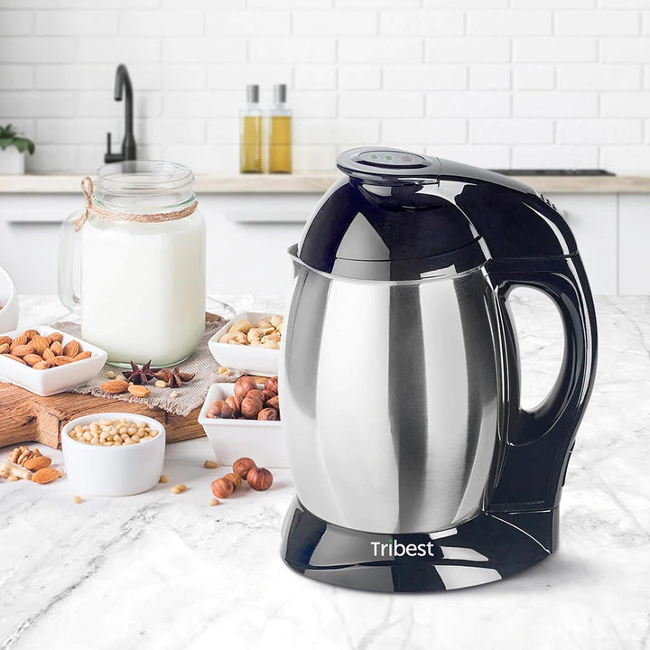 Tribest Applicance SoyaBella - Soya Milk Maker - Chrome, 200 g Schwarz, Schwarz