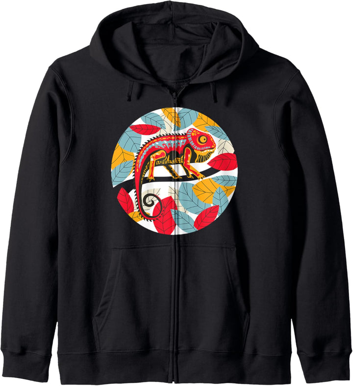 Chamäleon Kapuzenjacke